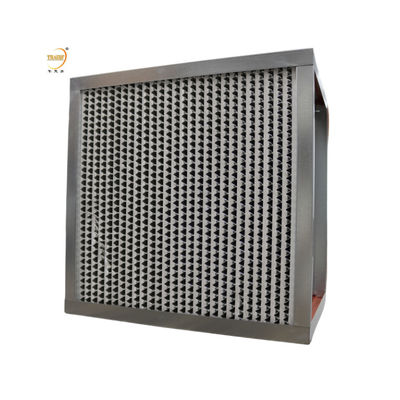 qualità  High Temperature Resistant Air Filter Metal Mesh Metal Frame HEPA Filter fabbrica