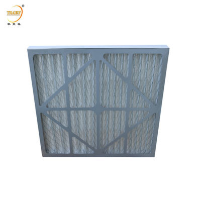 qualità  G3 G4 HVAC Pre Filter Merv 8/11/13/14 Paper Frame Pleated Air Filter for Air Conditioning System fabbrica
