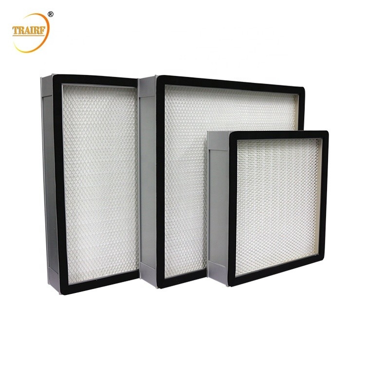 filtro dell'aria profondo della piega H13 H14 HEPA di alta efficienza di 320*320*90mm per il sistema di ventilazione