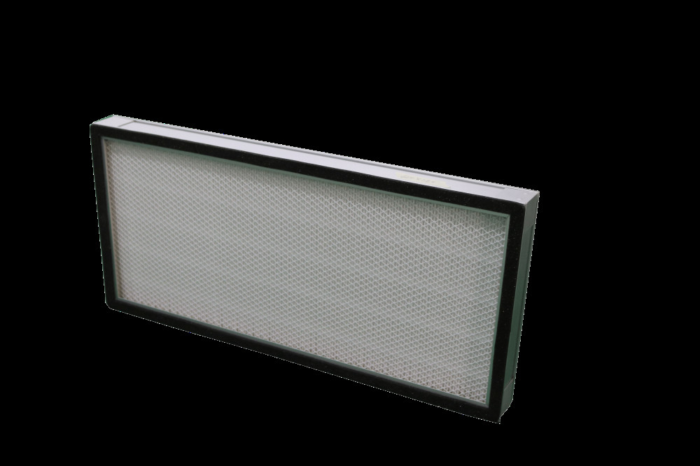 Filtro dell'aria terminale del pannello HEPA di media H13 H14 di Mini Pleats Glass Fiber Filter di filtrazione per il cappuccio di flusso laminare