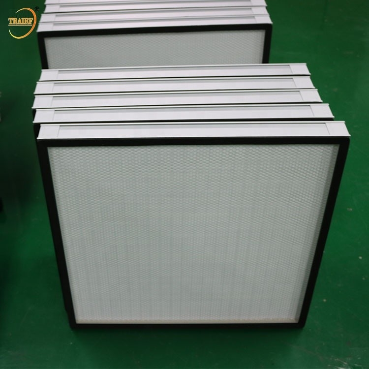 Micro filtro dell'aria H13 H14 del cappuccio HEPA di flusso laminare di media della vetroresina