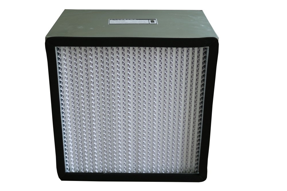 La piega profonda HEPA di H14 EU13 EU14 filtra il flusso Hood Filter With Aluminium Foil