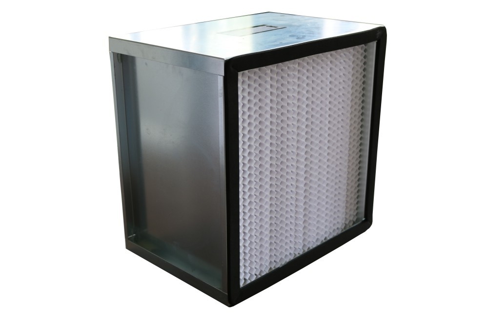 La piega profonda HEPA di H14 EU13 EU14 filtra il flusso Hood Filter With Aluminium Foil