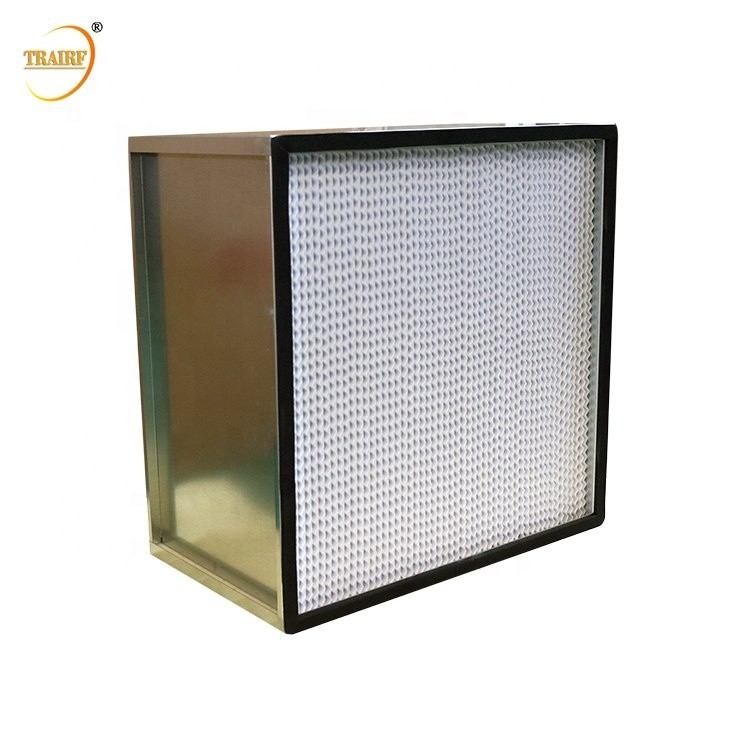 filtro profondo dalla piega HEPA di 300*550*300mm H12 H13 per il cappuccio di flusso laminare