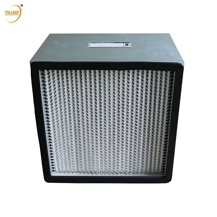 Filtro profondo dalla piega HEPA di pagina 99,99% di alluminio per il sistema di ventilazione