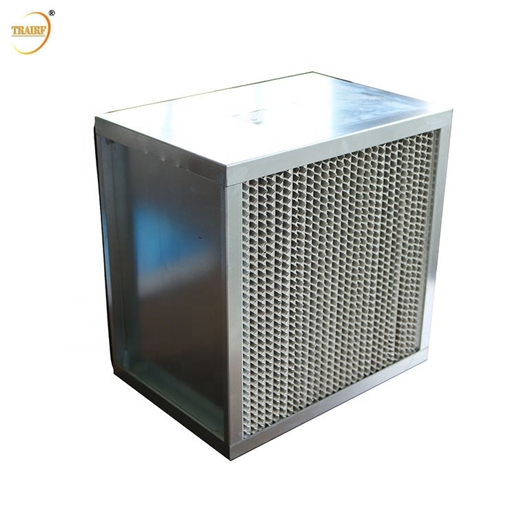 Filtro profondo dalla piega HEPA di pagina 99,99% di alluminio per il sistema di ventilazione