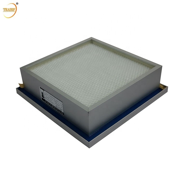 Guarnizione farmaceutica Mini Pleated Hepa Filter H13 H14 del gel EN1882