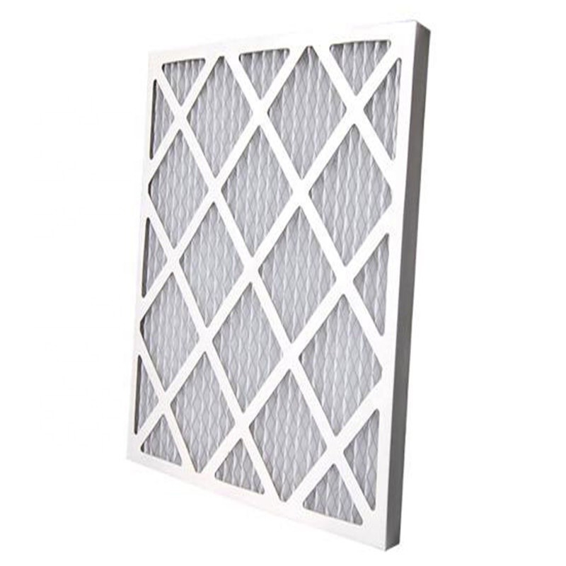 La HVAC ha pieghettato la classe G3 G4 M5 di filtrazione di filtro dell'aria della struttura del cartone del pannello pre