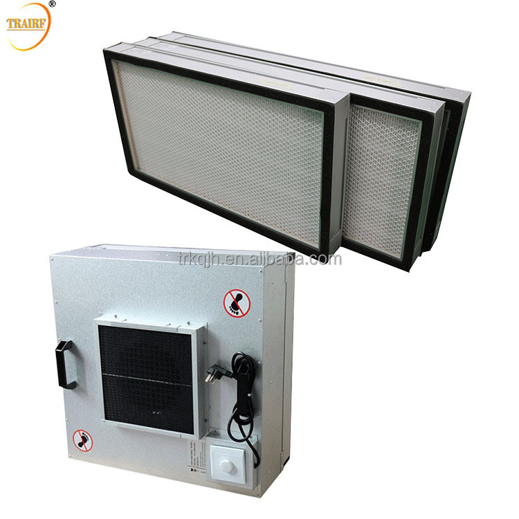 99,99% unità 110V/220V di Hood Fan Filter Unit FFU di flusso laminare 0.3u