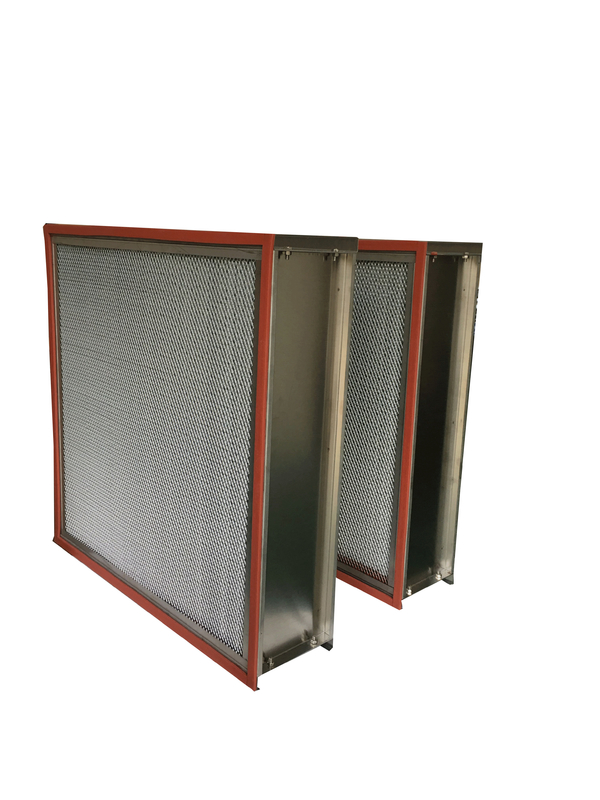 Filtro ad alta temperatura galvanizzato da 0.3um HEPA per Oven Equipment