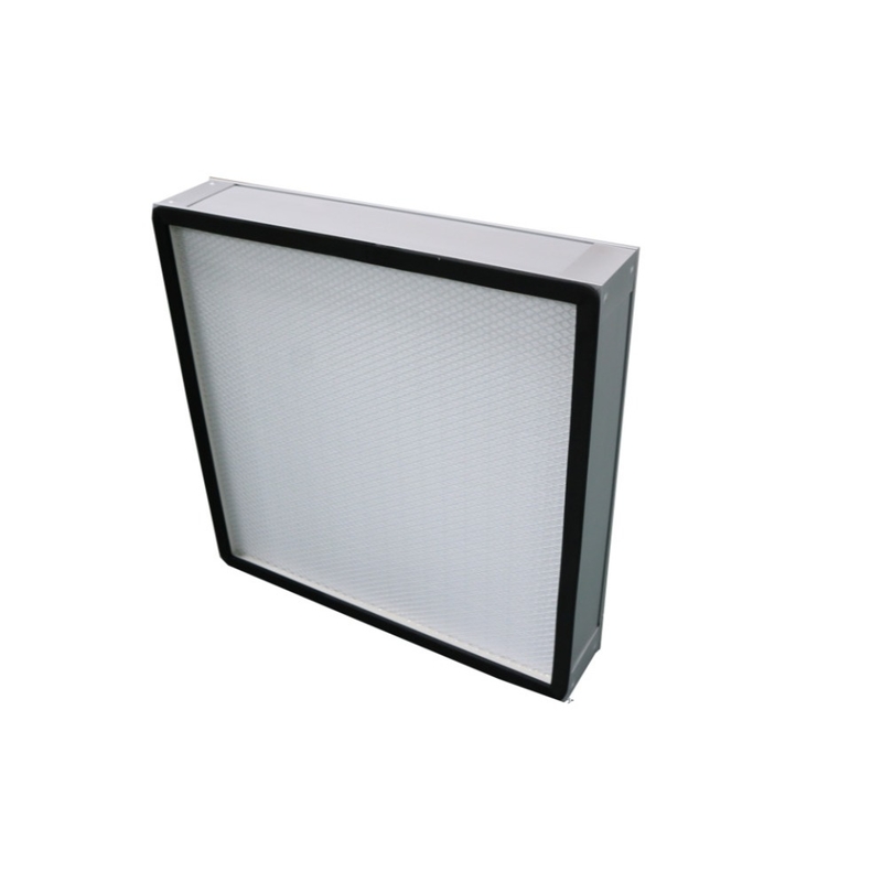 filtro profondo da flusso laminare di Hepa della piega della fibra di vetro 99,99% 0.3u