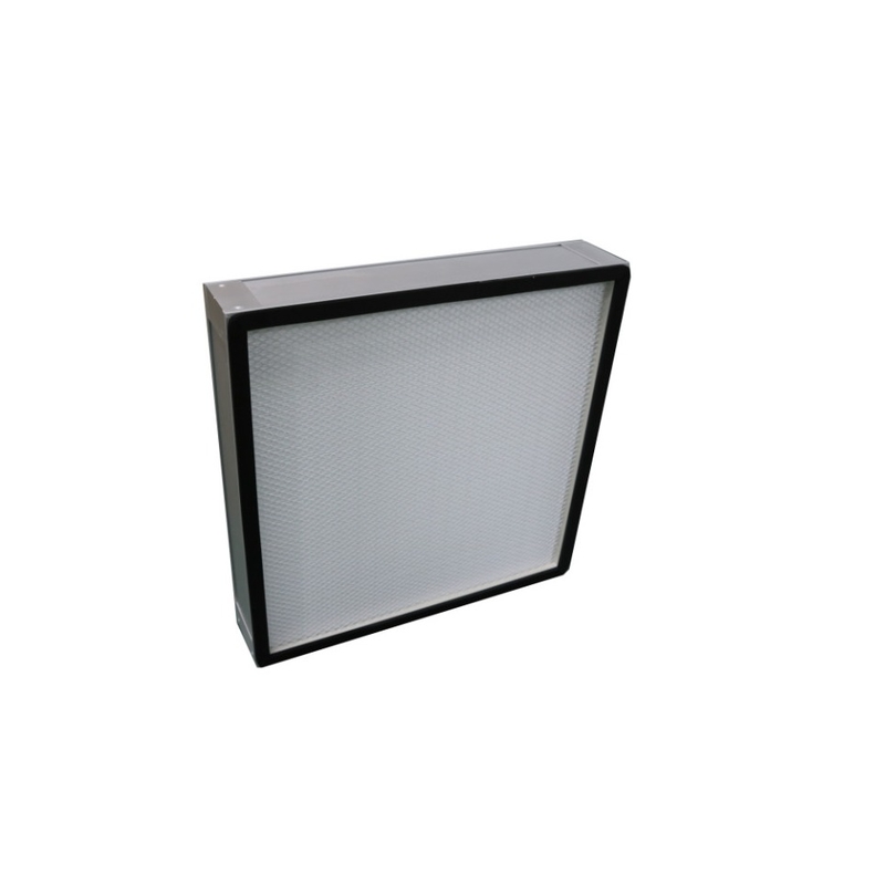 filtro profondo da flusso laminare di Hepa della piega della fibra di vetro 99,99% 0.3u