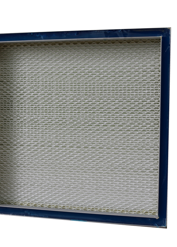 Filtro dalla guarnizione HEPA del gel di vetro di fibra della struttura della lega di alluminio per l'ospedale