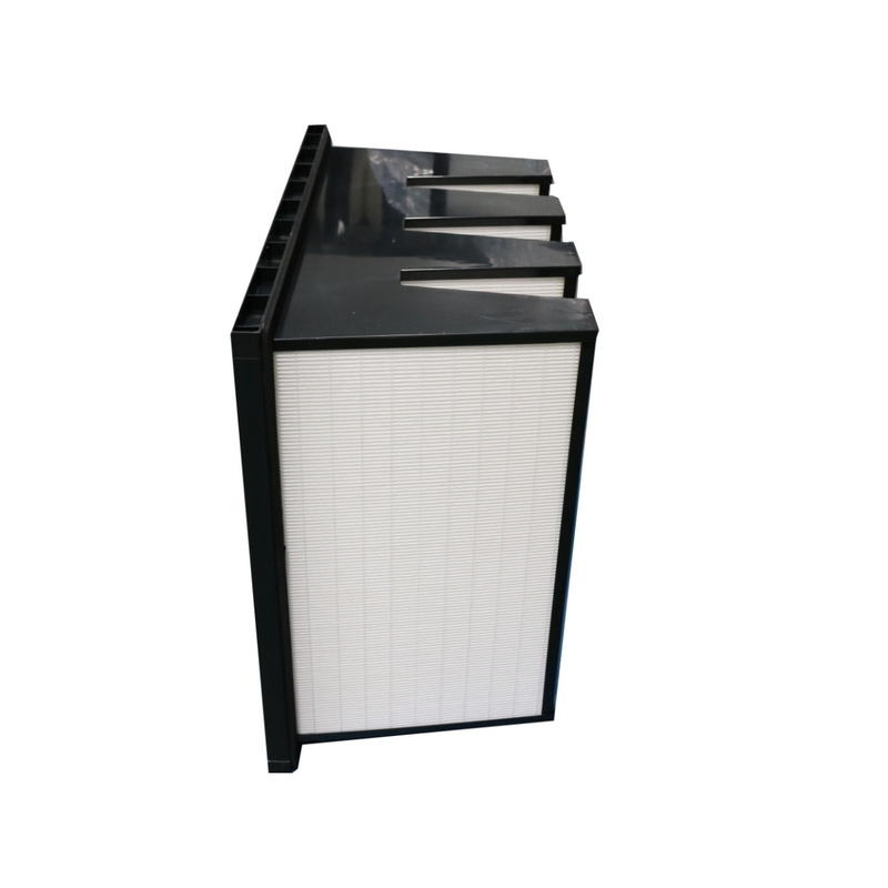 tipo filtro dell'aria di 95% 0.3um W di efficienza di corpo filtrante del compatto per il sistema di HVAC