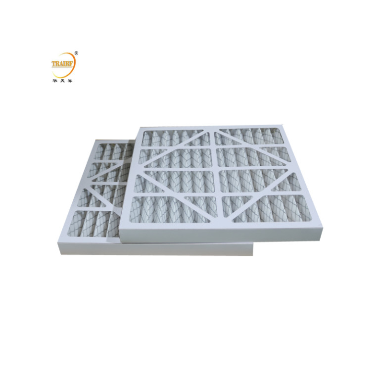 Cornice di cartone Merv Pleated HVAC AC Fornace Prefiltro dell'aria personalizzato Lavabile