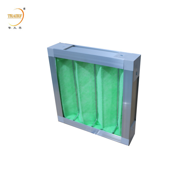 Filtro in fibra sintetica Filtro per aria pre-panelato Filtro per forno a corrente alternata per ambienti puliti