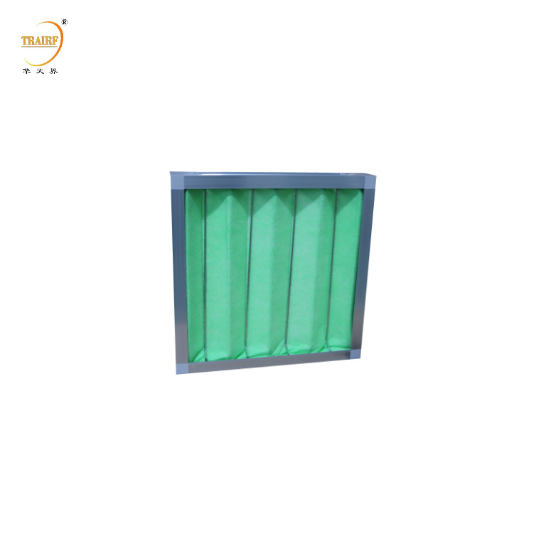 Filtro in fibra sintetica Filtro per aria pre-panelato Filtro per forno a corrente alternata per ambienti puliti