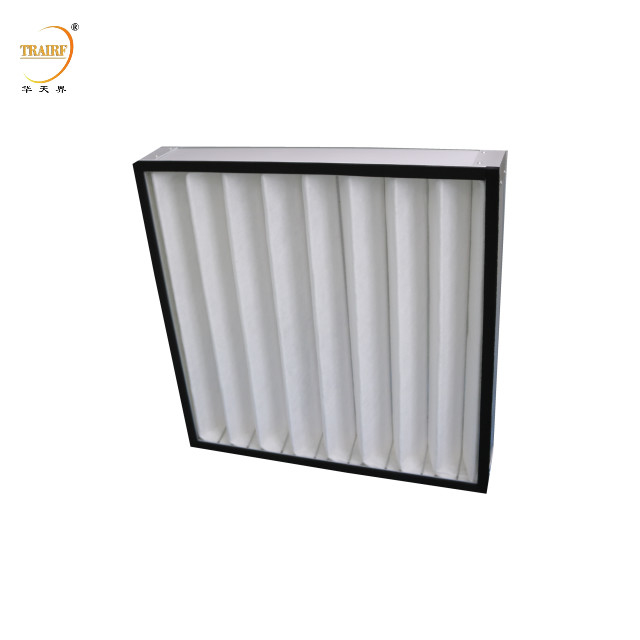 Fabbrica di fornitura filtro di efficienza primaria filtro a pannello plisato per la stanza pulita