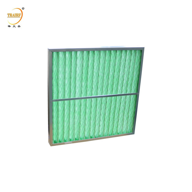 Figura in alluminio Efficienza primaria G4 Filtro per polveri grossolane Filtro prelavato