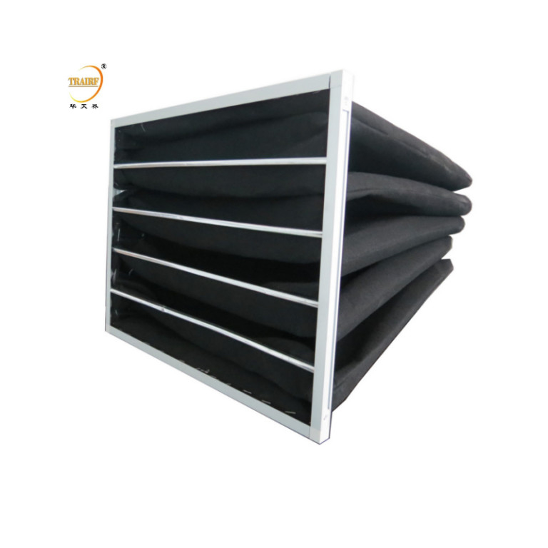 G4 Pocket Medium Efficient Hvac Activated Carbon Bag Air Filter per il deodorante