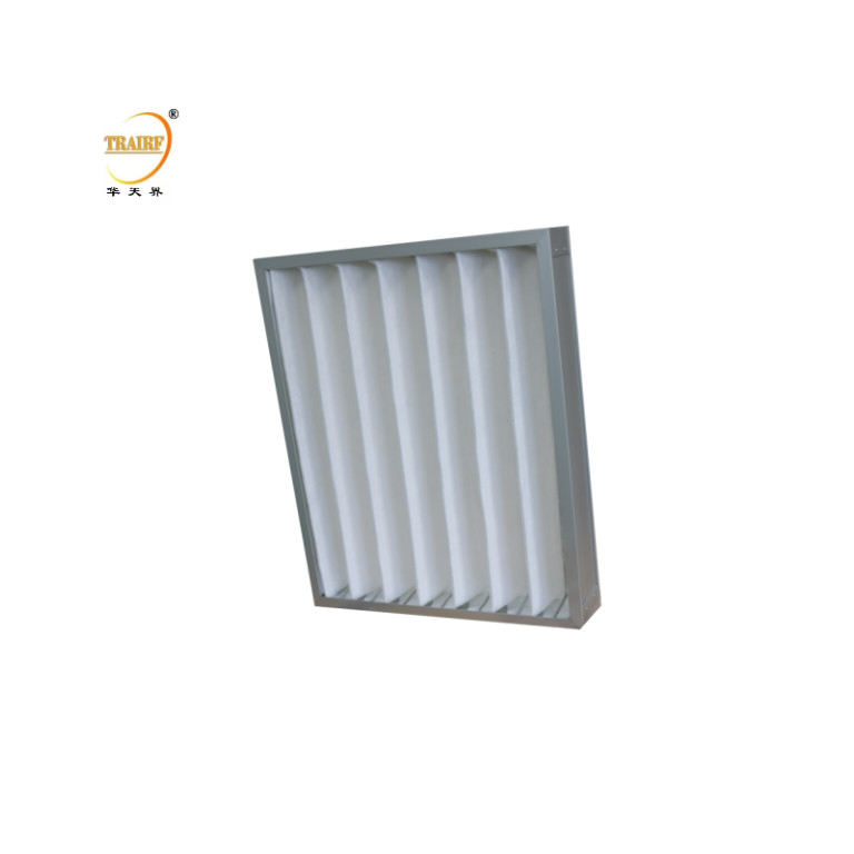 G3 G4 pannello di ricambio AHU pre-filtro piatto con telaio in alluminio o galvanizzato