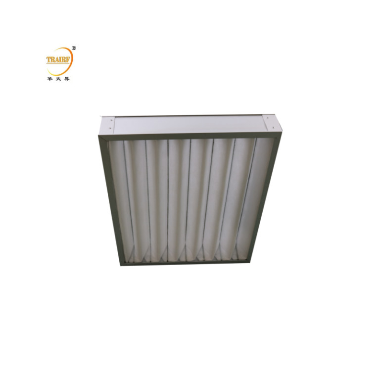 G3 G4 pannello di ricambio AHU pre-filtro piatto con telaio in alluminio o galvanizzato
