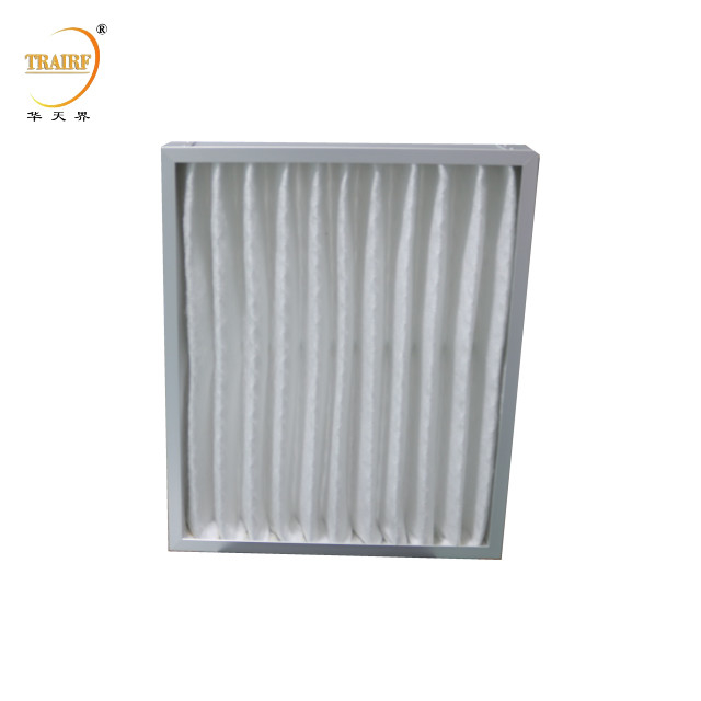 G4 Filtro di prearia a pannelli a piegatura per il sistema di ventilazione AHU