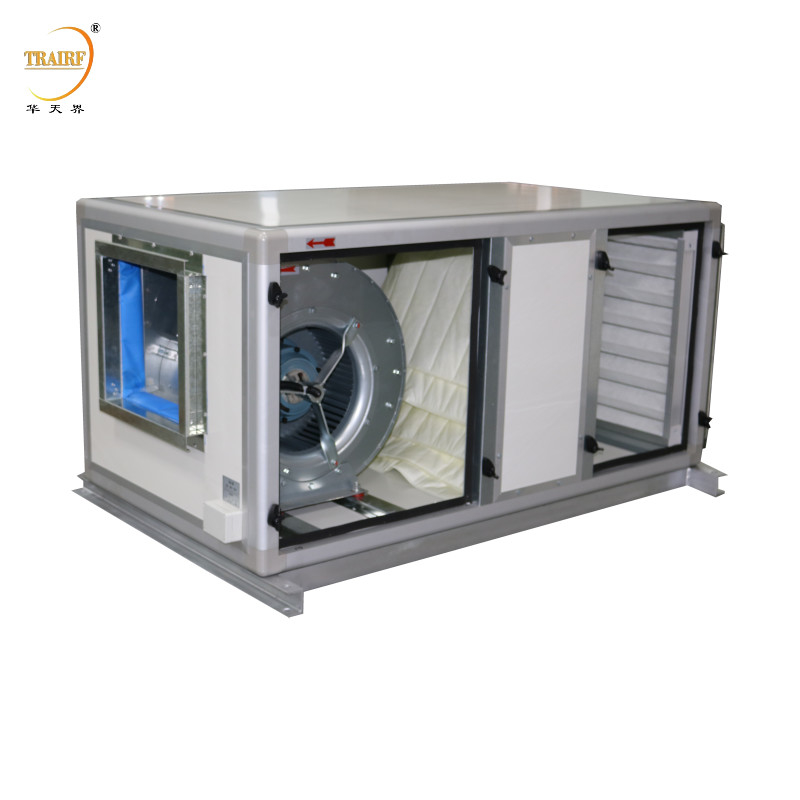 Climatizzatore industriale con unità di distribuzione dell'aria Ahu per l'aria condizionata in HVAC