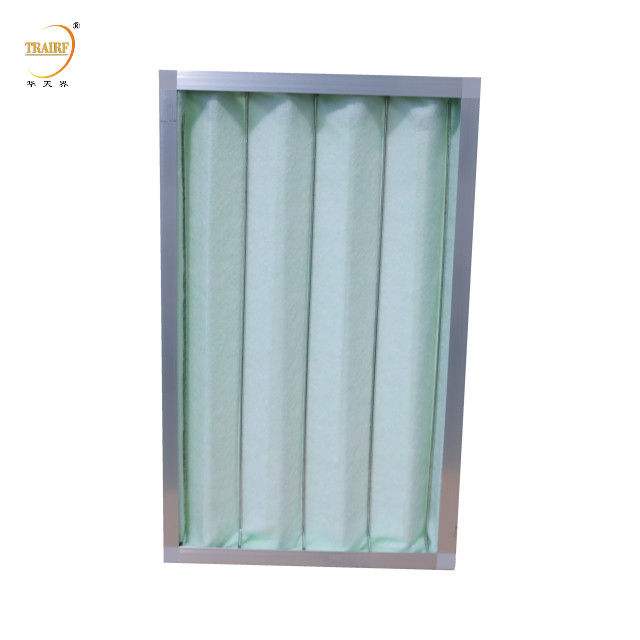 Filtro d'aria da pannello lavabile Filtro a pleat di cotone verde per cappuccio di flusso laminare