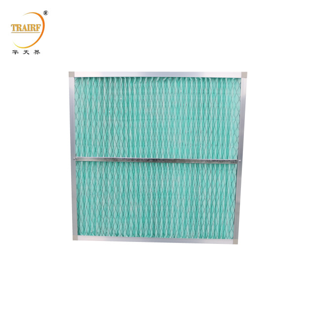 Filtro per polveri OEM riutilizzabile e lavabile G3 G4 Merv8 Filtro per aria pre-filtro piatto per AC / HVAC