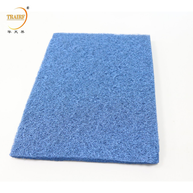 Filtro per porte di forno a capelli in fibra naturale per case mobili, fabbricate e modulari, blu